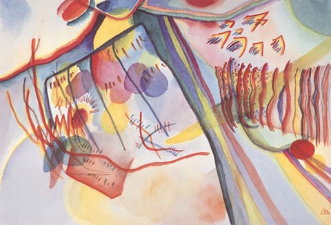 Komposition, c.1911 by Wassily Kandinsky