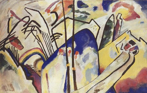 Komposition 4 ,1939 by Wassily Kandinsky