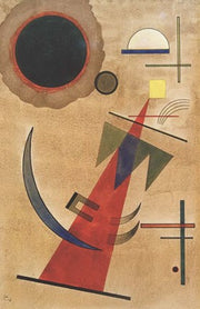 Pointed Red Shape, 1925 by Wassily Kandinsky