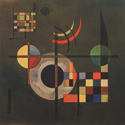 Counterweights, 1926 by Wassily Kandinsky