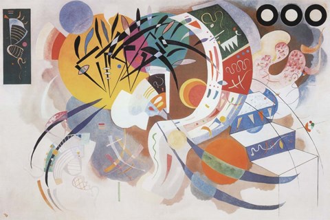 Dominant Curve, c.1936 by Wassily Kandinsky