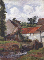 Farm at Osny by Paul Gauguin