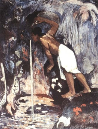 Pape Moe, 1892 by Paul Gauguin