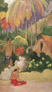 Landscape in Tahiti 1892 by Paul Gauguin