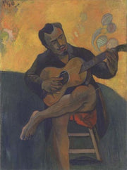 Guitar Player, 1894 by Paul Gauguin