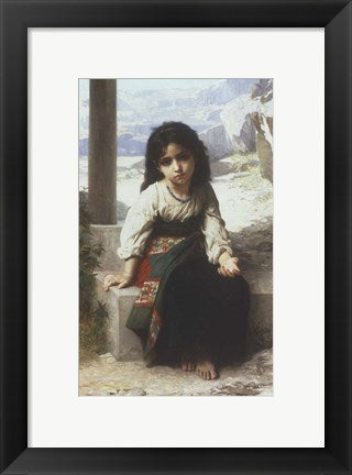 Petite Mendiante, 1880 by William Adolphe Bouguereau