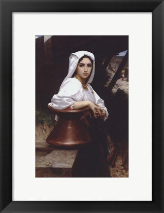 Italian Girl Drawing Water by William Adolphe Bouguereau