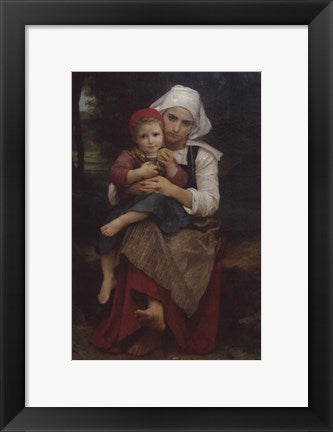 Breton Brother and Sister by William Adolphe Bouguereau