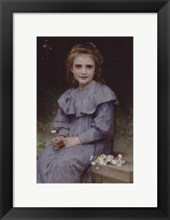 Daises by William Adolphe Bouguereau