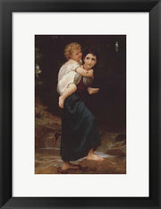 Crossing the Ford by William Adolphe Bouguereau