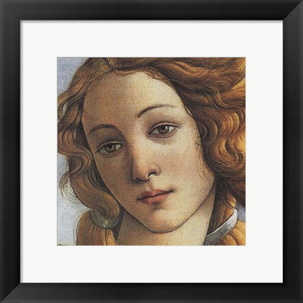 Birth of Venus (detail) by Sandro Botticelli