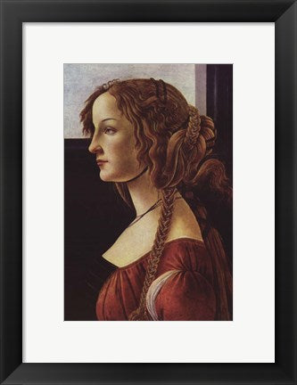 Portrait of Simonetta Vespucci by Sandro Botticelli