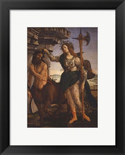 Pallas Athena and the Centaur, 1482 by Sandro Botticelli