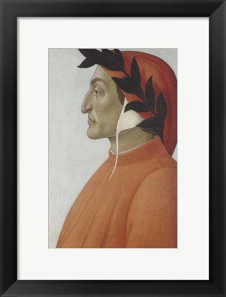 Portrait of Dante Alighieri by Sandro Botticelli