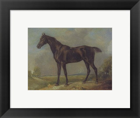 Golding Constable's Black Riding-Horse by John Constable