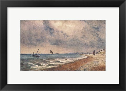 Hove Beach with Fishing Boats by John Constable