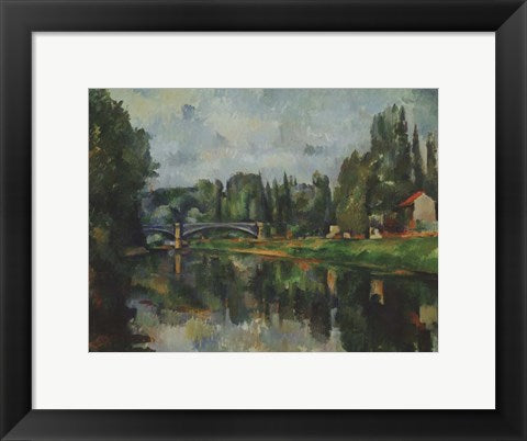 Bridge Over Ther Marne at Creteil by Paul Cezanne