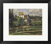 Landscape in Auvers by Paul Cezanne