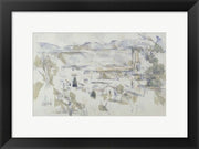 La Cathedrale D'Aix by Paul Cezanne