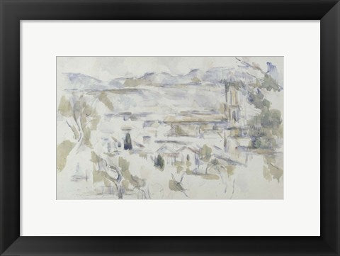 La Cathedrale D'Aix by Paul Cezanne
