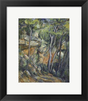 In the Park of Chateau Noir by Paul Cezanne