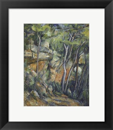 In the Park of Chateau Noir by Paul Cezanne