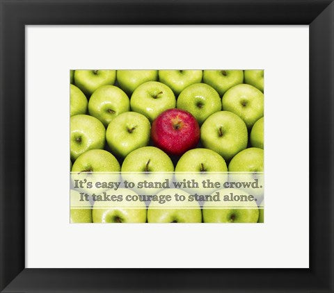 It's Easy to Stand With the Crowd by Color Me Happy