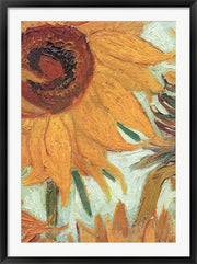 Vase with Twelve Sunflowers, .c1888 (detail) by Vincent Van Gogh