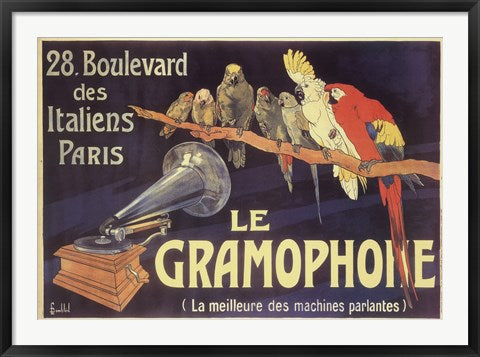 Gramophone by Charles Bombled