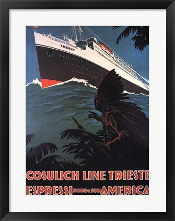 Cosulich Line Trieste by A. Dondov