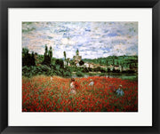 Field of Poppies, Vetheuil by Claude Monet