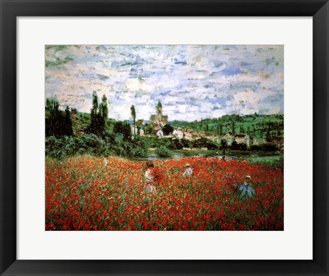 Field of Poppies, Vetheuil by Claude Monet