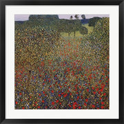 Field of Poppies, c.1907 by Gustav Klimt