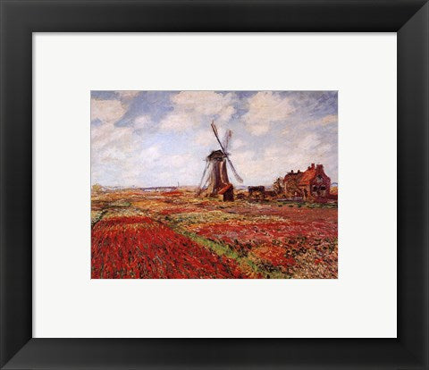 Champ de Tulipes by Claude Monet