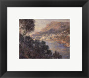 Monte Carlo Vue De Cap Martin by Claude Monet