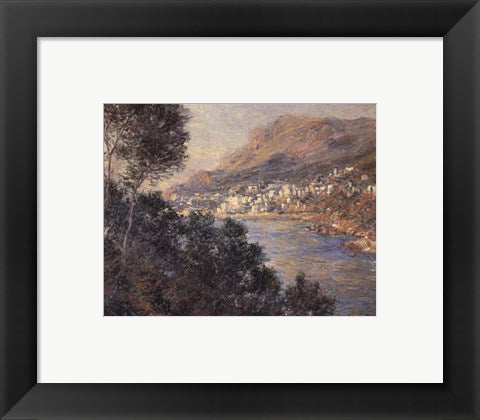 Monte Carlo Vue De Cap Martin by Claude Monet