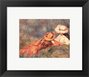 Jeune Filles Au Bord De L'Eau by Pierre-Auguste Renoir
