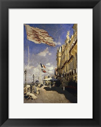 Hotel des Roches Noires, Trouville, c.1870 by Claude Monet