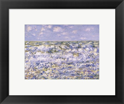 Waves Breaking by Claude Monet