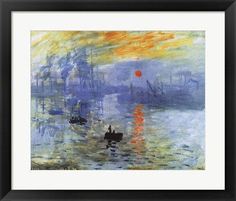 Impression, Sunrise, c.1872 by Claude Monet