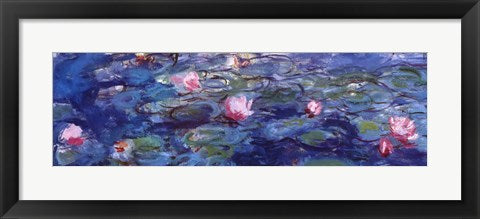 Water Lilies (blue and purple) by Claude Monet