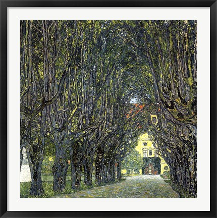 Avenue of Trees in the Park at Schloss Kammer, c.1912 by Gustav Klimt