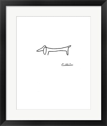 The Dog by Pablo Picasso
