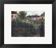 Monet Painting in his Garden at Argenteuil, c.1873 by Pierre-Auguste Renoir