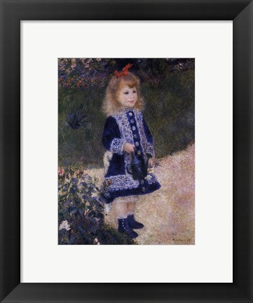 Girl with a Watering Can by Pierre-Auguste Renoir