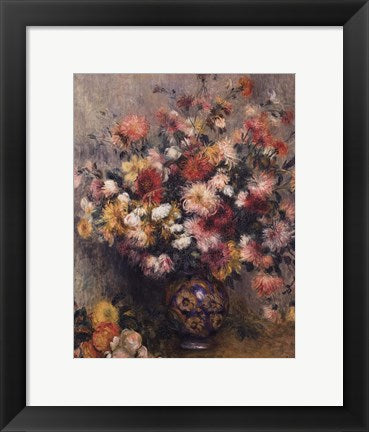 Dahlias by Pierre-Auguste Renoir