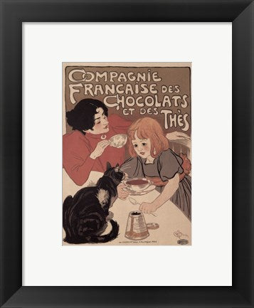 Compagnie Francaise des Chocolats by Theophile-Alexandre Steinlen