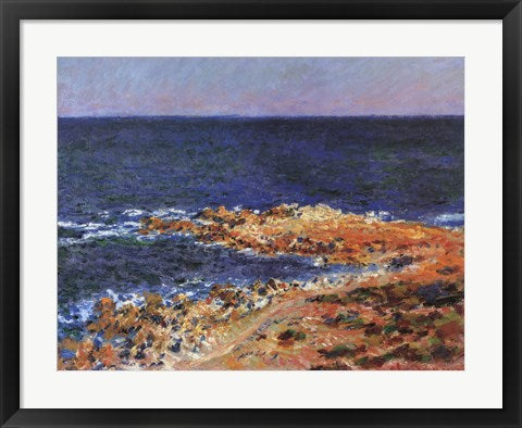 Grande Bleue a Antibes, 1888 by Claude Monet