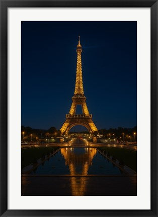 Eiffel Tower at Night by Color Me Happy