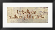 I Cook With Wine... Sometimes I put it in the Food by Gilda Redfield